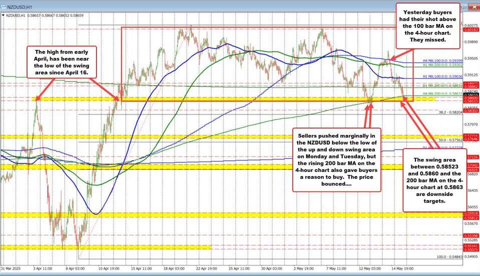 Navigating Market Volatility: NZD/USD Tests Key Technical Levels